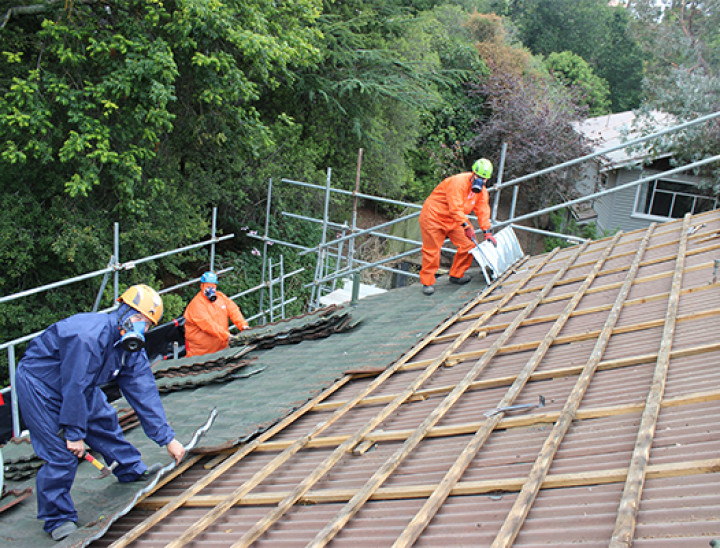 Asbestos Roof Removal 2